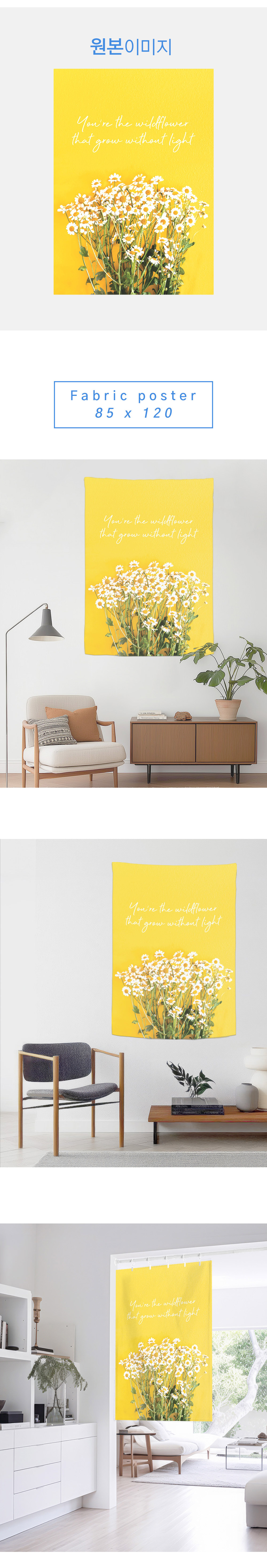 상상후 패브릭포스터 와일드애스터