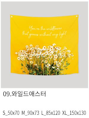 상상후 패브릭포스터 와일드애스터
