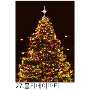 상상후 쉬폰패브릭포스터 홀리데이파티