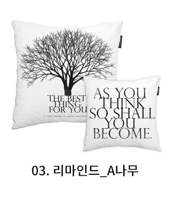 쿠션커버 리마인드 a나무