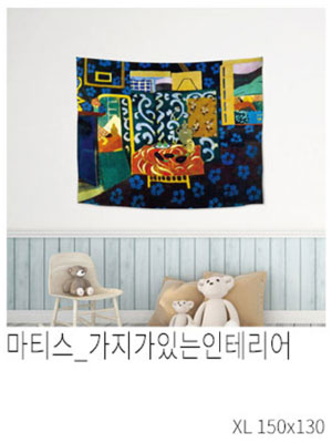 패브릭포스터 마티스 가지가있는인테리어