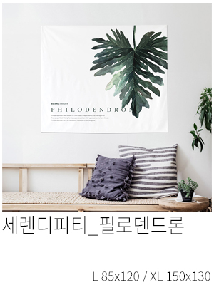 패브릭포스터 세렌디피티 필로덴드론