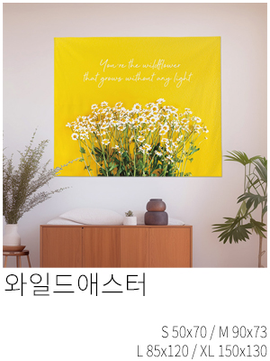 패브릭포스터 와일드애스터