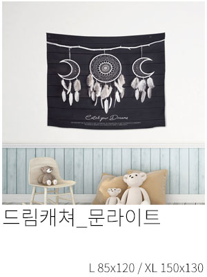 패브릭포스터 드림캐쳐 문라이트
