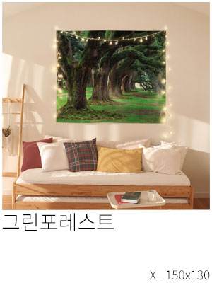 패브릭포스터 그린포레스트
