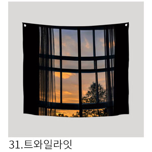 패브릭포스터 트와일라잇