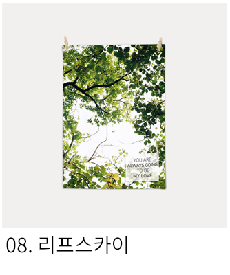 패브릭포스터 리프스카이