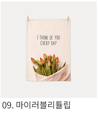 패브릭포스터 마이러블리튤립