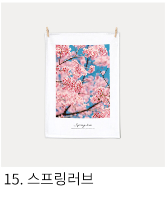 패브릭포스터 스프링러브